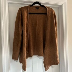 J. Crew Tan Open Front Cardigan